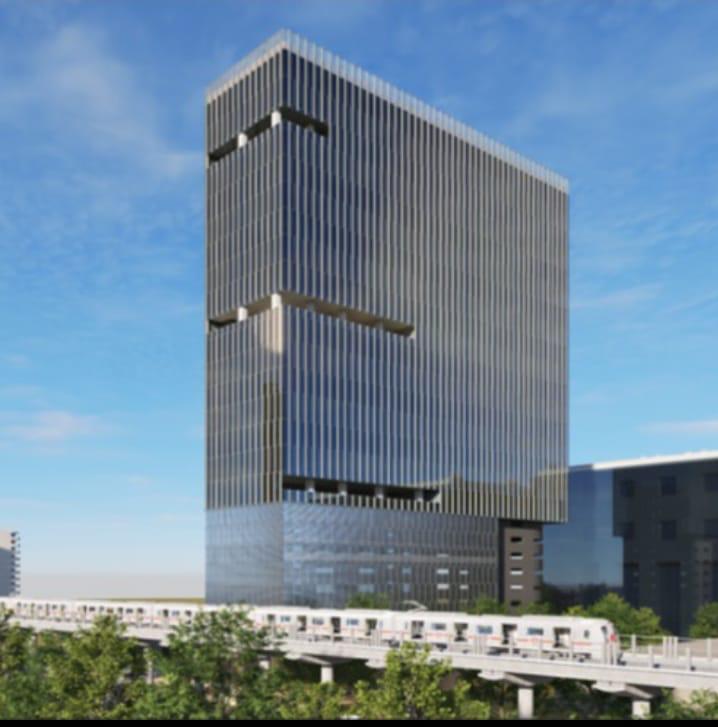 NTT NAV-02 Admin Building completed in Airoli